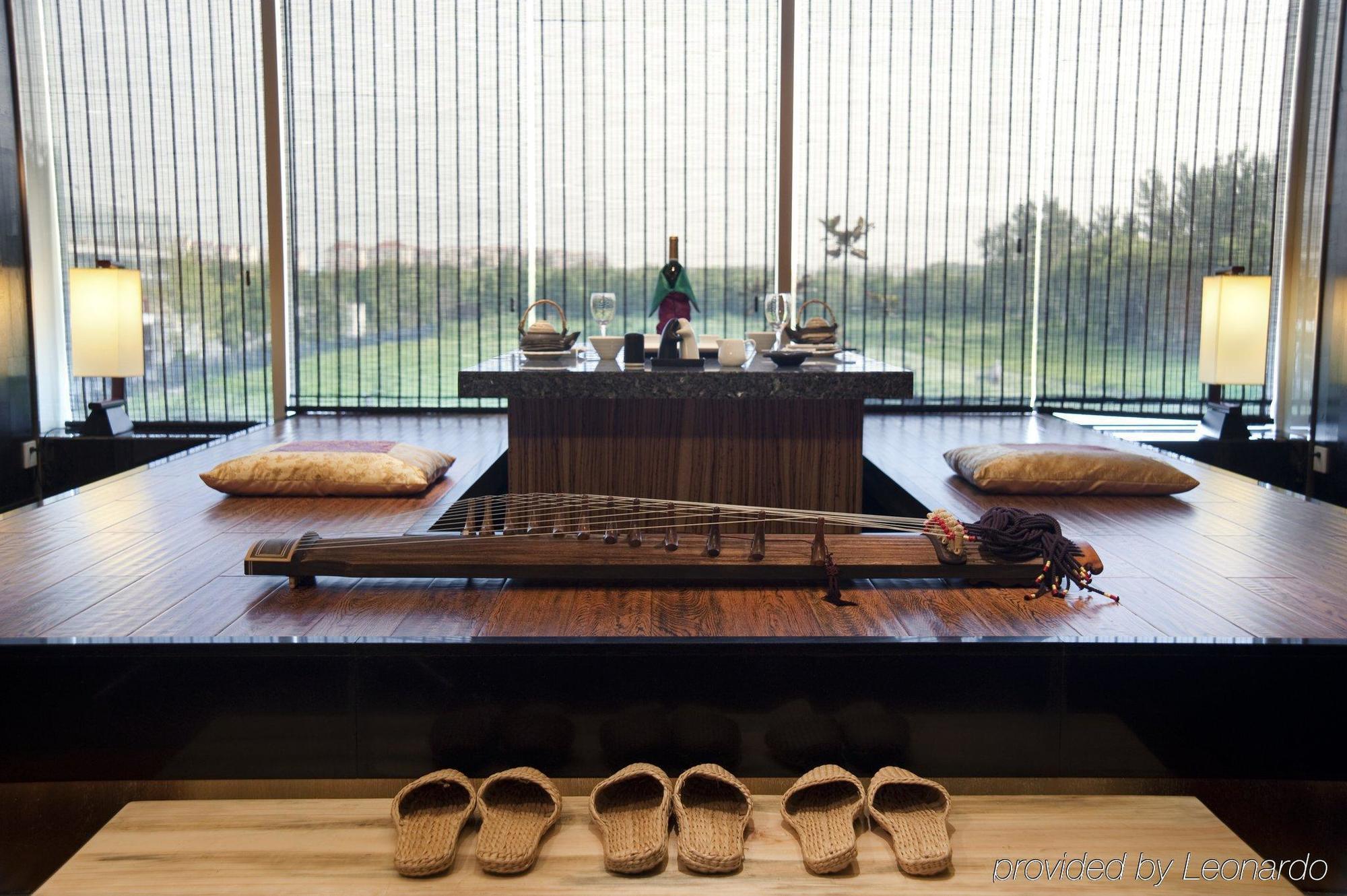 Qingdao Parkview Holiday Hotel المطعم الصورة